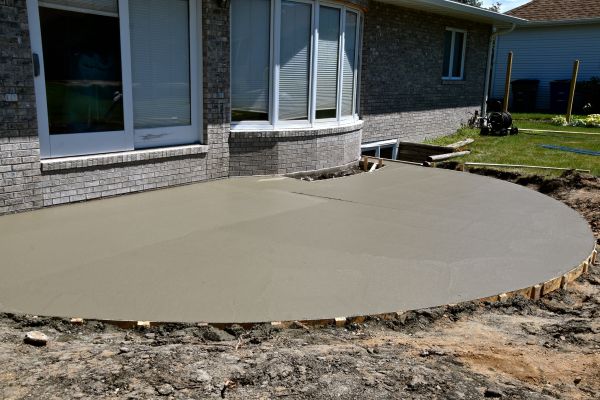 Patio Concrete Patching in Joliet